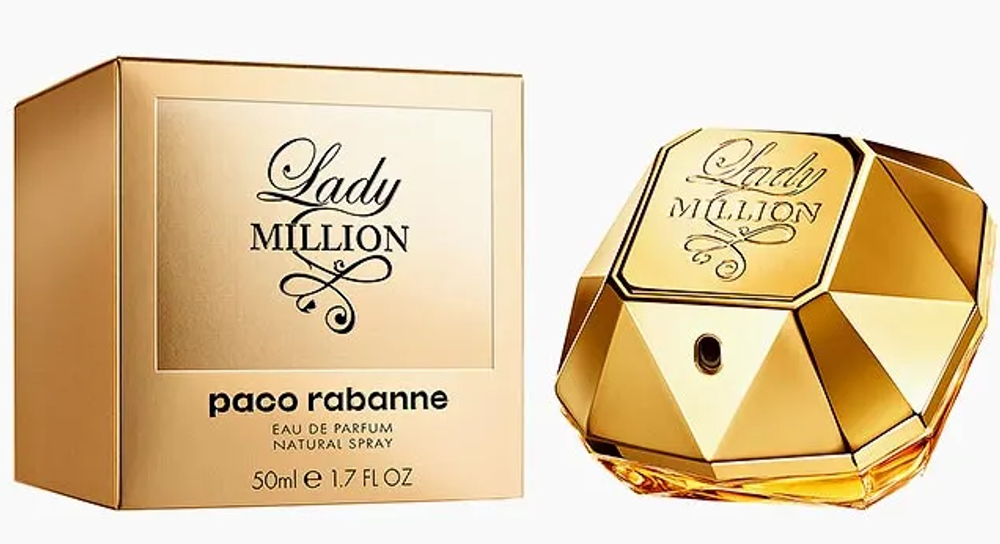 Paco Rabanne Lady Million Парфюмированная вода жен, 50 мл