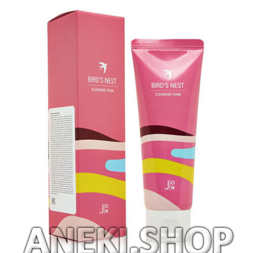 Пенка для умывания с экстрактом ласточкиного гнезда 100 мл J:on Bird's Nest Cleansing Foam