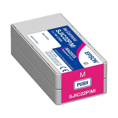Картридж EPSON S020603, SJIC22P (M) для ColorWorks TM-C3500 пурпурный
