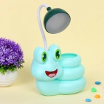 Настольная лампа «Sweet - Улиточка» 30*12*7 см LED с подстаканником, USB 0.6-3W, Зеленый