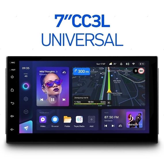 Монитор 7 дюймов 2DIN TEYES CC3L 2/32 WI-FI