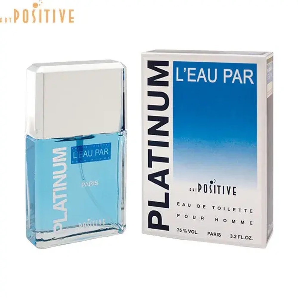 Туалетная вода для мужчин "PLATINUM L'EAU PAR" 95мл Россия