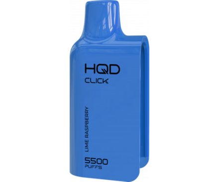 Картриджи HQD Click 5500 Лайм малина (в пачке 1шт) 8мл 20мг (2%)