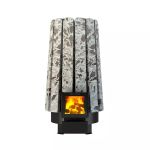 Дровяная банная печь Grill'D Cometa Vega 180 Short Stone Pro (Серпентинит)
