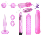 Вибро-набор для пар Mystic Treasures (фиолетовый) (Цвет: фиолетовый)