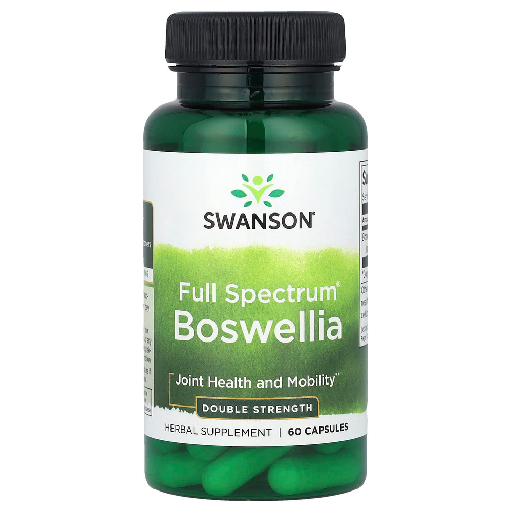 Swanson Vitamins, Full Spectrum®, босвеллия, 60 капсул (800 мг в 1 капсуле)