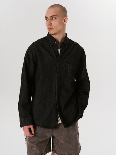 Графитовая джинсовая рубашка Laine 2.0