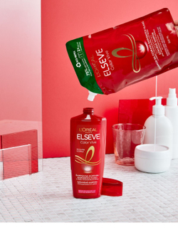 L’Oreal Paris Elseve Color-Vive - шампунь для окрашенных волос /  napełnienie 500  ml  / GTIN 3600523991433
