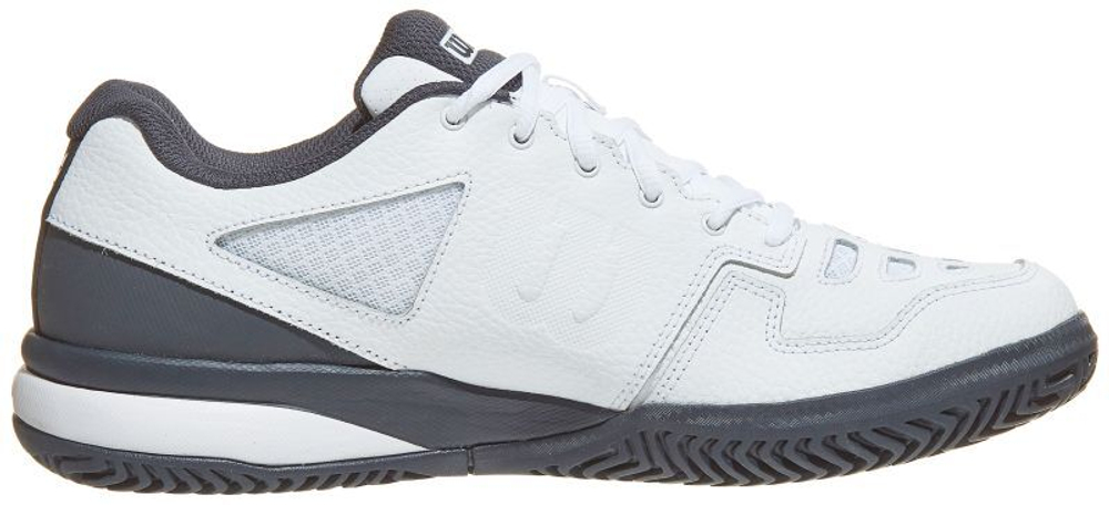 Мужские кроссовки теннисные Wilson Rush Comp LTR - белый