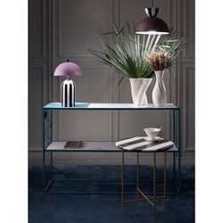 Столик приставной Haywi, Ø45 см, серо-белый