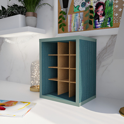 D-Box Органайзер для маркеров 3х4, Увадрев U9710 Рейн Изумруд + Муссон