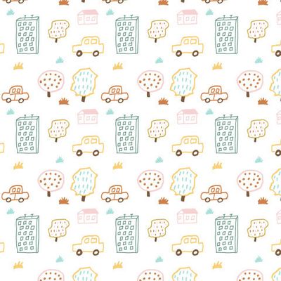 Городок детства, осень. Средний.