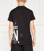 Футболка icon Dsquared2 - черный(DQ2419 D00MM)