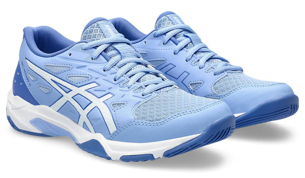 Женские кроссовки для бадминтона/сквоша Asics Gel-Rocket 11 - light sapphire/white