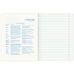 Тетрадь предметная со справочным материалом ORIGINAL 48 л., TWIN лак, ЛИТЕРАТУРА, линия, BRAUBERG, 404305