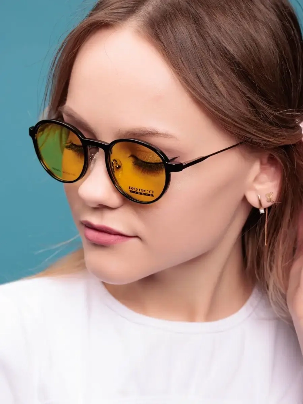 Оправа для очков с магнитными накладками 4в1