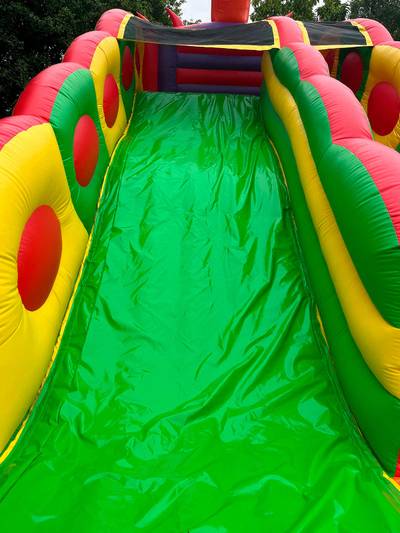 Коммерческий надувной батут «Три дракона», 13*9*9 м