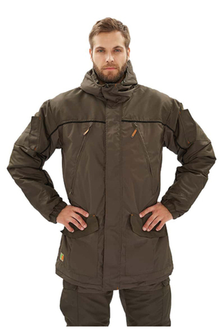 Костюм демисезонный "ГЕРКОН-ВЕСНА/ОСЕНЬ" куртка/брюки цвет: Хаки/т.хаки, ткань: Таслан/Кошачий глаз