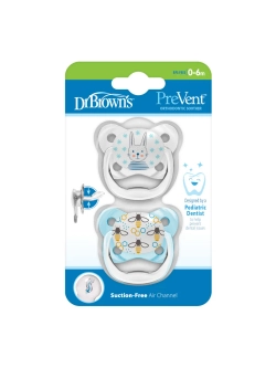 Ортодонтическая соска пустышка для новорожденных 2 шт