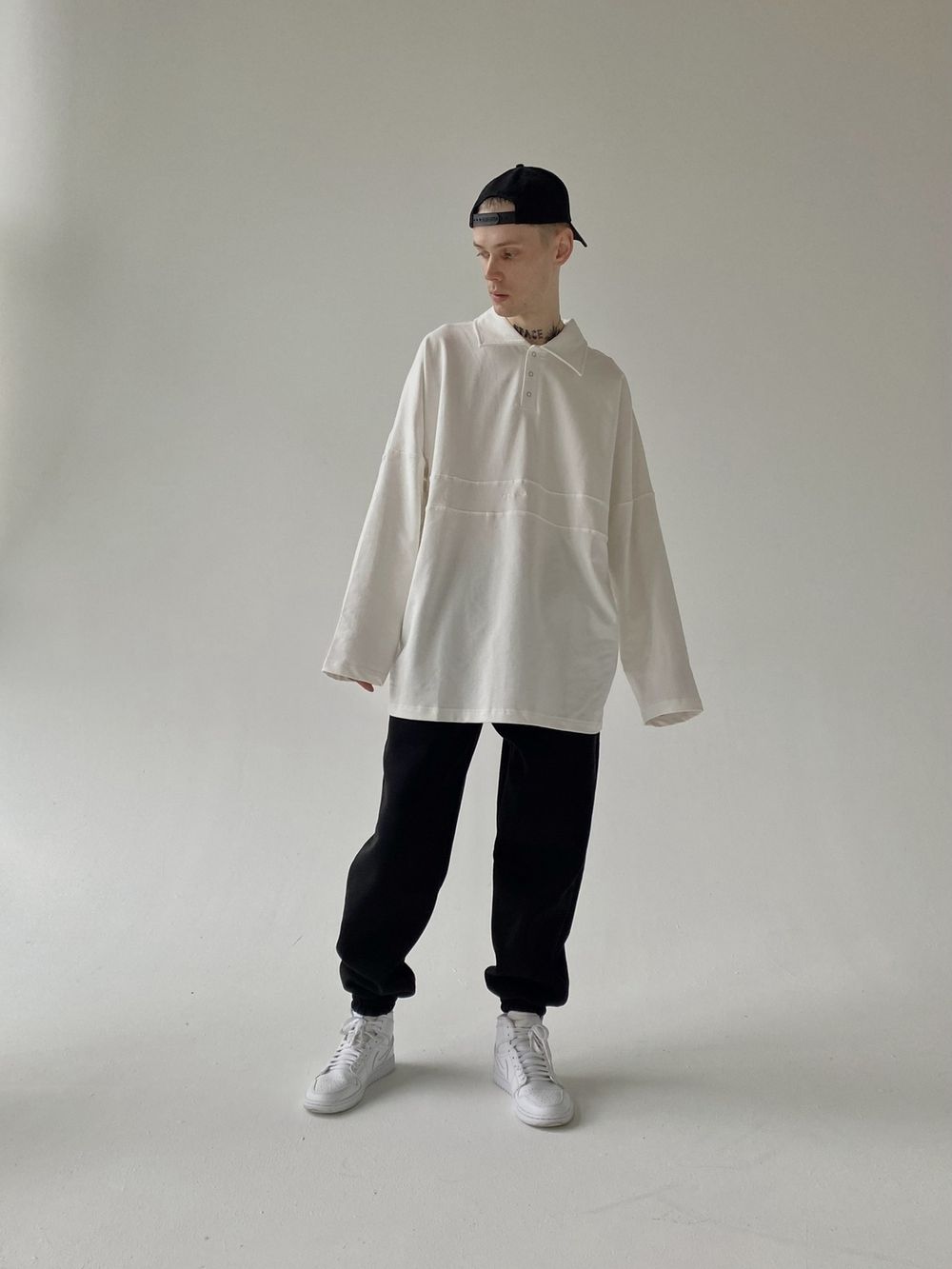 Лонгслив One Two Rugby Polo Tofu