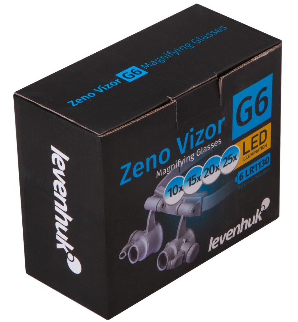 Лупа-очки Levenhuk Zeno Vizor G6 - фото 11