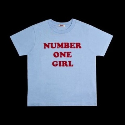 Альбом ROS - ROSIE OFFICIAL MD NUMBER ONE GIRL BLUE T-SHIRT