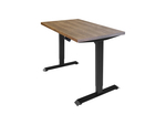 Регулируемый компьютерный стол Bazalt с регулировкой по высоте — столешница МДФ Дуб мореный