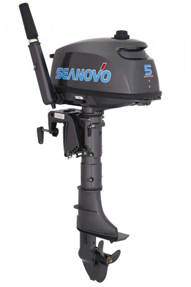 2х-тактный лодочный мотор SEANOVO SN5FHS без выносного бака и шланга