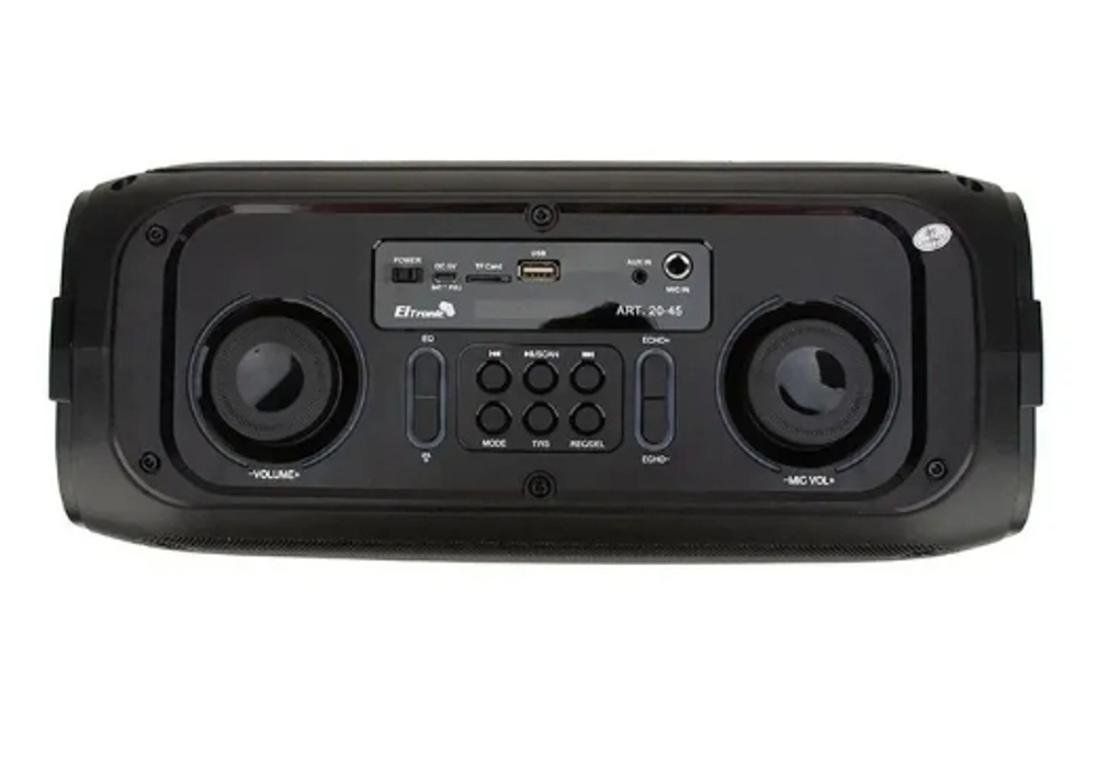 Колонка 04" (20-45 DANCE BOX 200) динамик 2шт/4" ELTRONIC с TWS