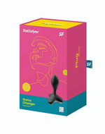 Черная анальная пробка с вибрацией Game Changer - 11,5 см. (Цвет: черный)