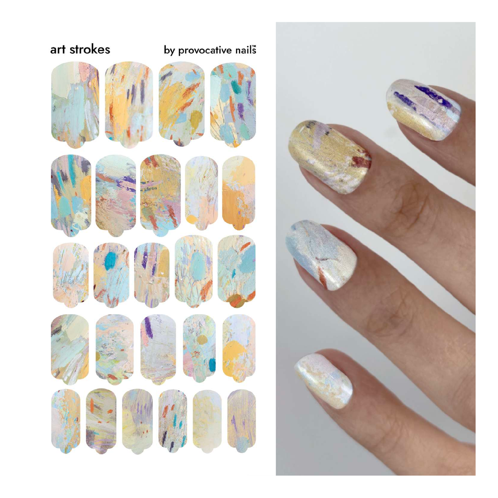 Пленки для маникюра Provocative Nails  Art Strokes