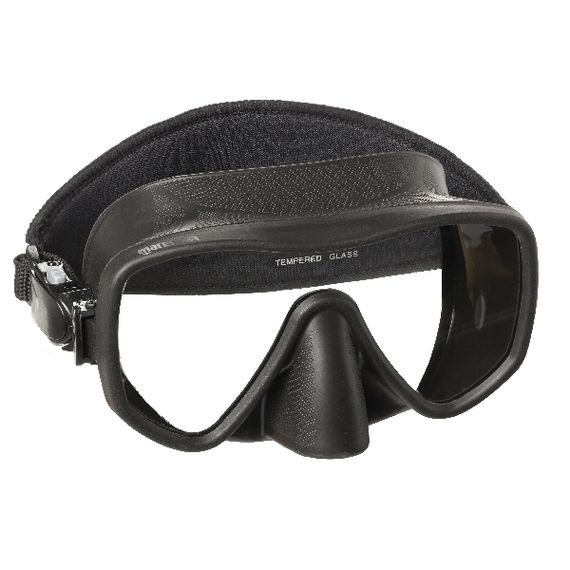 Маска Mares XR XRM-Light Frameless с неопреновым ремешком черная