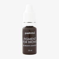 Пигмент гибридный для бровей Peinto В3 BROWN DIAMOND, 10мл