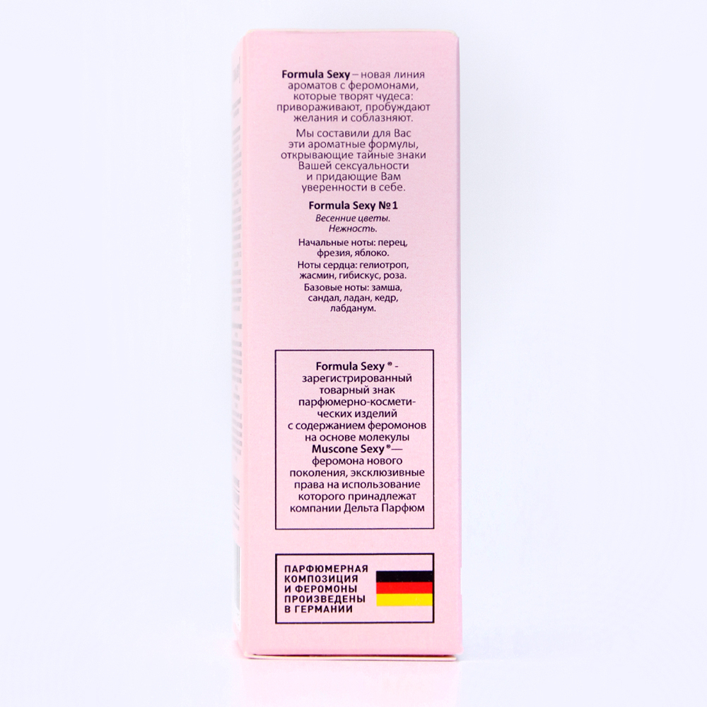 Вода парфюмерная с феромонами Formula Sexy №1 (Формула Секси №1) – 15ml for women