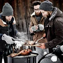 Гриль-коптильня угольная Weber Smokey Mountain Cooker, 47 см, чёрный