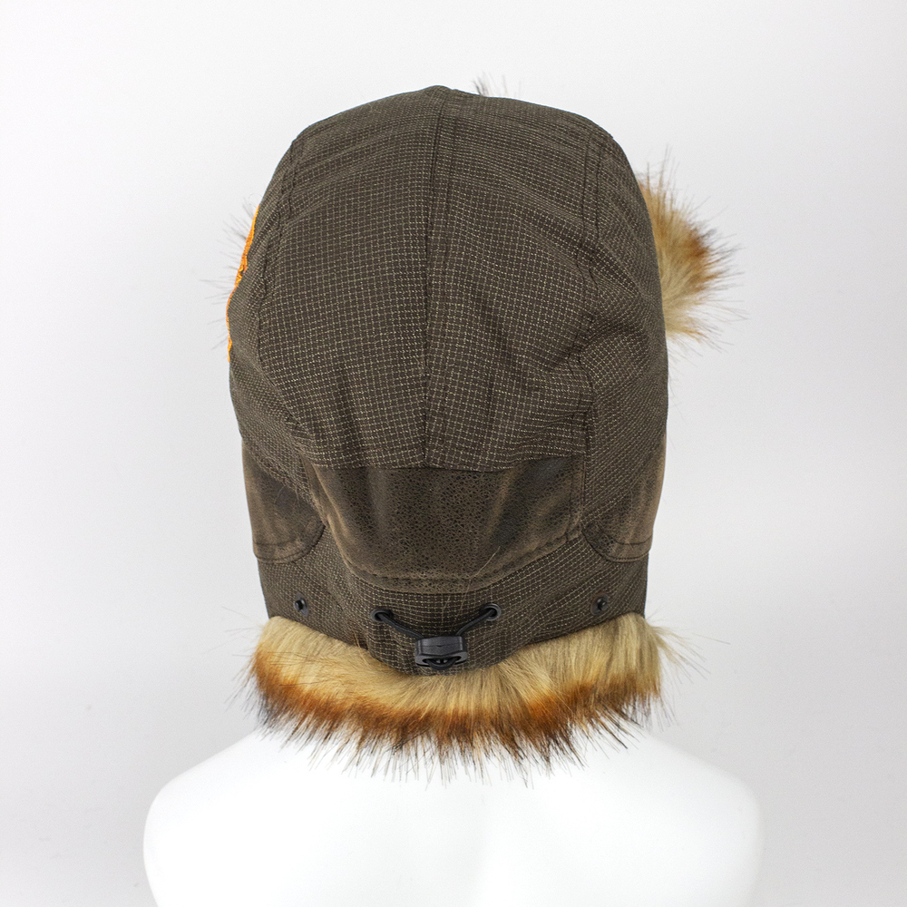 Шапка-ушанка Extreal "КЕВЛАР" (вставки Крэк, мех Лиса рыжая, Мембрана), XL, Коричневый