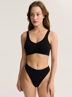 Бесшовные трусы стринги со средней посадкой