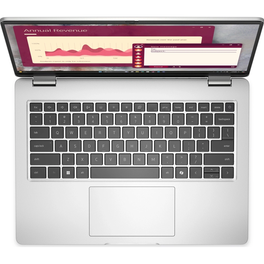 Ноутбук Dell Pro 14 Core Ultra 7 255U 16Gb SSD512Gb Intel Graphics 14" IPS FHD+ (1920x1200) Linux grey WiFi BT Cam (PRO14-7653)