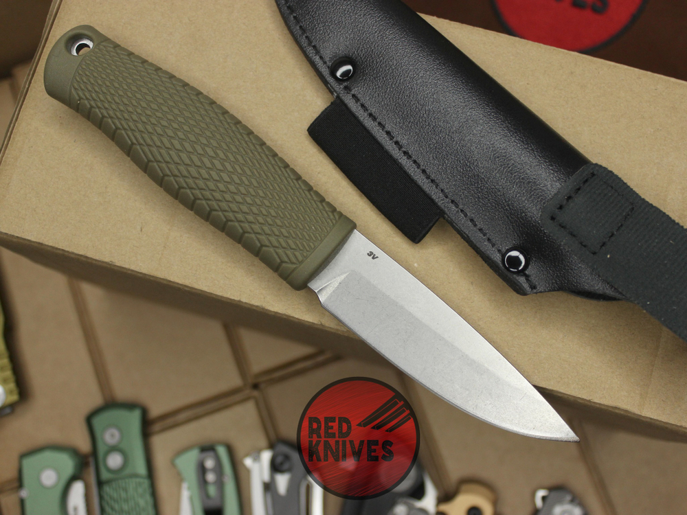 Нож Benchamde Pukko - зеленая рукоять