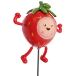 Фигура на спице «Клубничка» 10*10*60 см