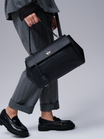 Кожаная сумка Nadi DBR 31356 черный