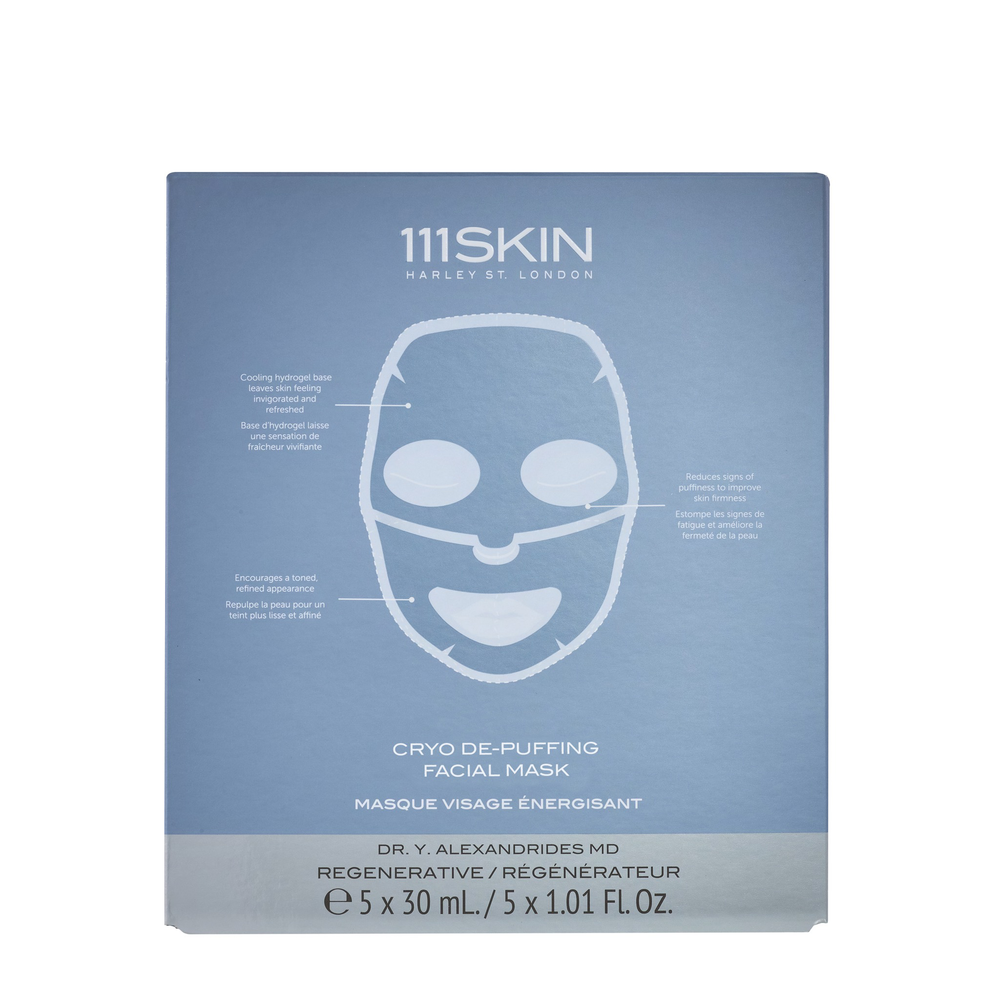 ПРОТИВООТЁЧНАЯ КРИО МАСКА ДЛЯ ЛИЦА (5 шт) 111SKIN