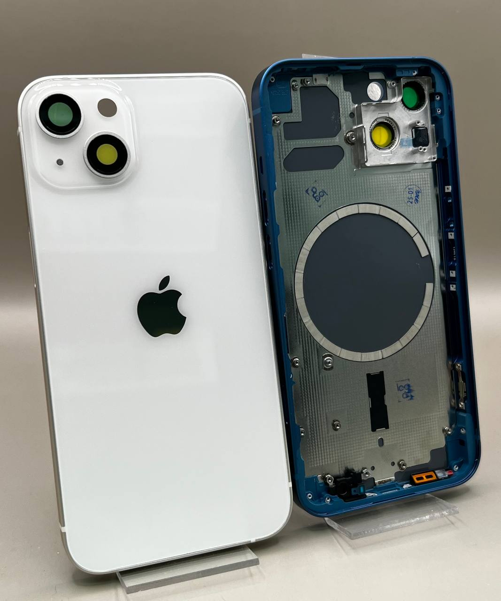 Корпус iPhone 13 Starlight/ White/ Белый ориг