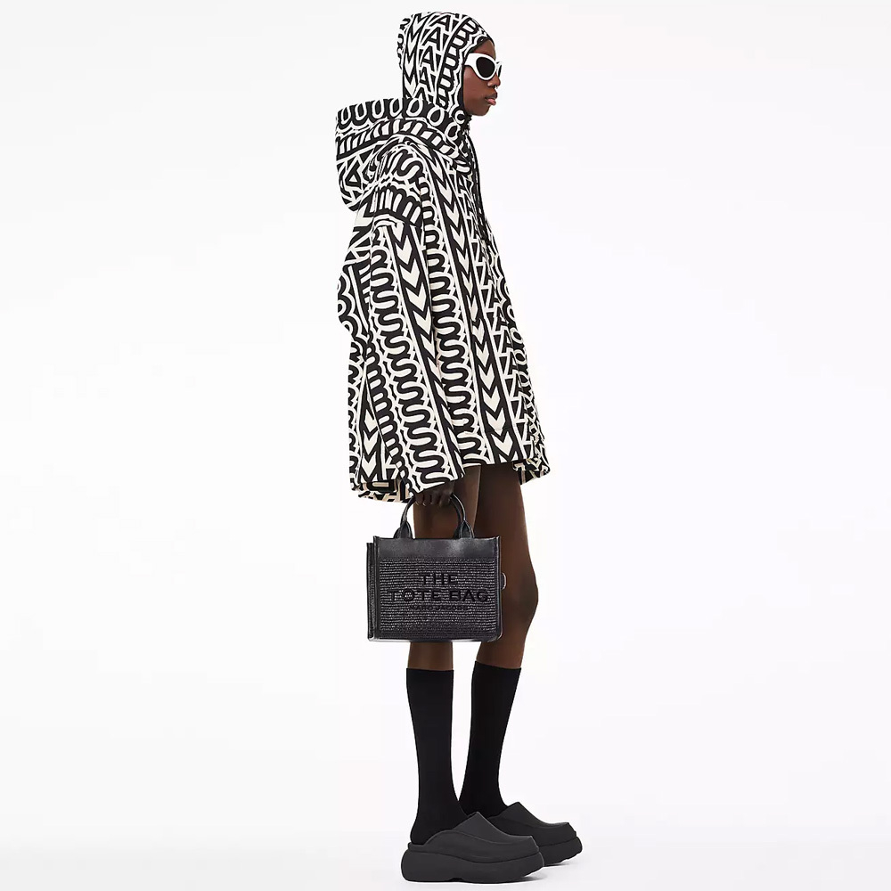 СУМКА MARC JACOBS THE WOVEN DTM SMALL TOTE BAG BLACK