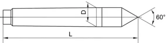 Центр упорный OCM КМ3