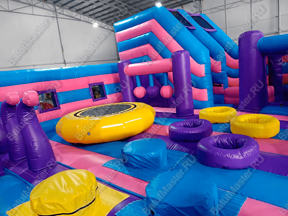 Надувной батут "Батутный комплекс", 16*6,9
