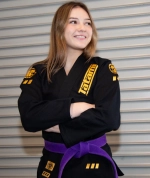 Кимоно женское Tatami BJJ LADIES PRO SERIES - BLACK & CHAMPION GOLD