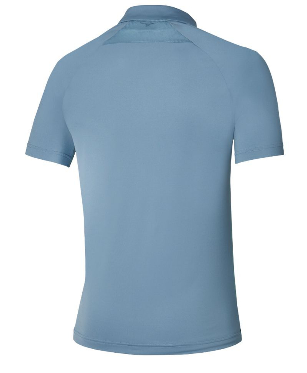 Мужское теннисное поло Mizuno Frontier Shadow - разноцветный