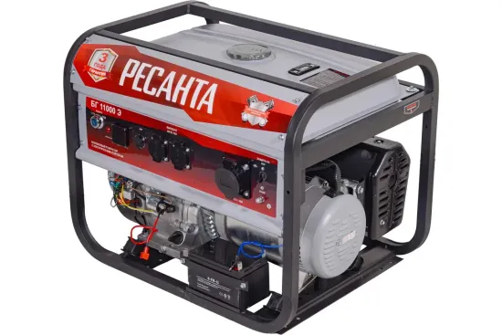 Бензиновый генератор РЕСАНТА БГ 11000 Э