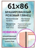 Металлическая фоторамка 61х86 см
